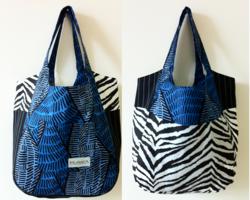 revesable tote bag